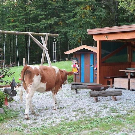 Waterval In Het Huis Boshoek Villa Aschau im Chiemgau Exteriör bild