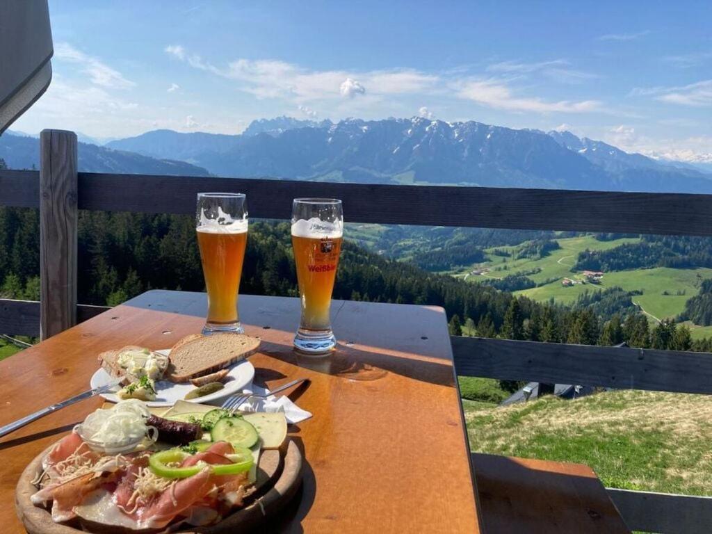 Waterval In Het Huis Boshoek Villa Aschau im Chiemgau Exteriör bild