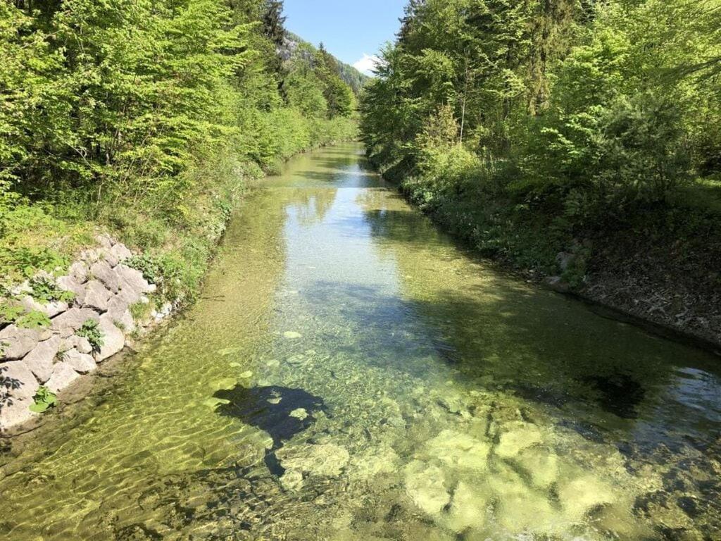 Waterval In Het Huis Boshoek Villa Aschau im Chiemgau Exteriör bild